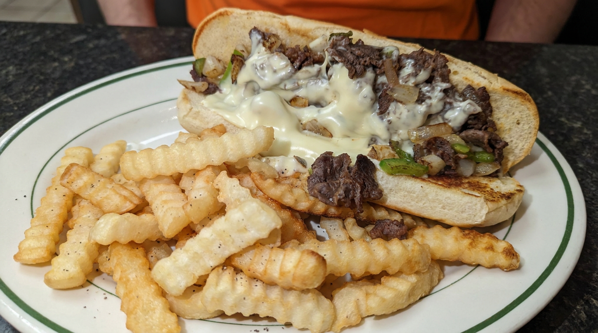 Full menu, all day